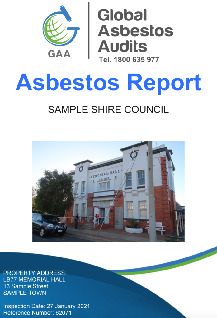 Asbestos Report Sample